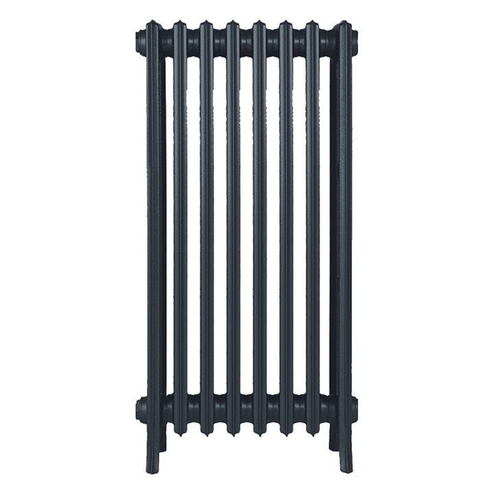 Grace - Pencil Grey Cast Iron Column Radiator H950mm x W514mm 4 Column - Floor Standing