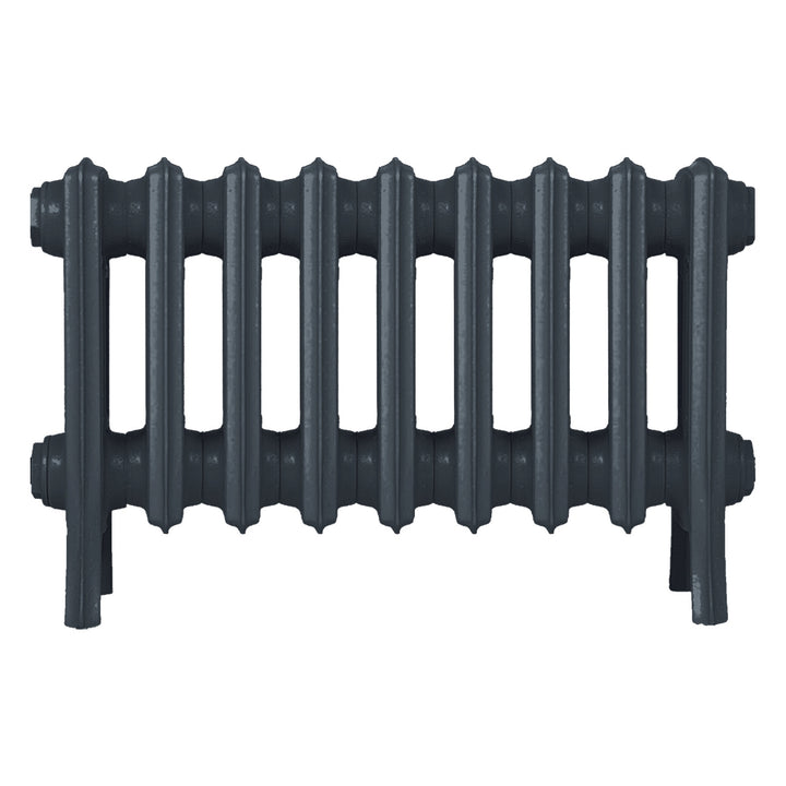 Grace - Pencil Grey Cast Iron Column Radiator H350mm x W575mm 4 Column - Floor Standing
