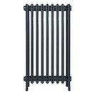 Grace - Pencil Grey Cast Iron Column Radiator H950mm x W575mm 4 Column - Floor Standing