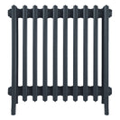 Grace - Pencil Grey Cast Iron Column Radiator H650mm x W635mm 6 Column - Floor Standing