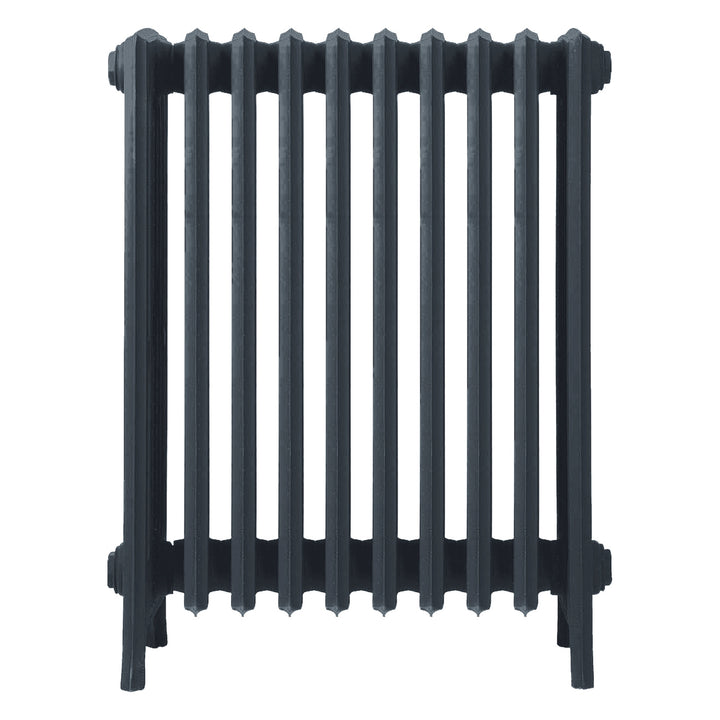 Grace - Pencil Grey Cast Iron Column Radiator H750mm x W635mm 6 Column - Floor Standing