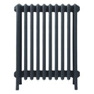 Grace - Pencil Grey Cast Iron Column Radiator H750mm x W635mm 6 Column - Floor Standing