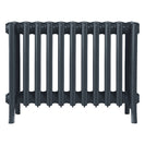 Grace - Pencil Grey Cast Iron Column Radiator H500mm x W696mm 6 Column - Floor Standing