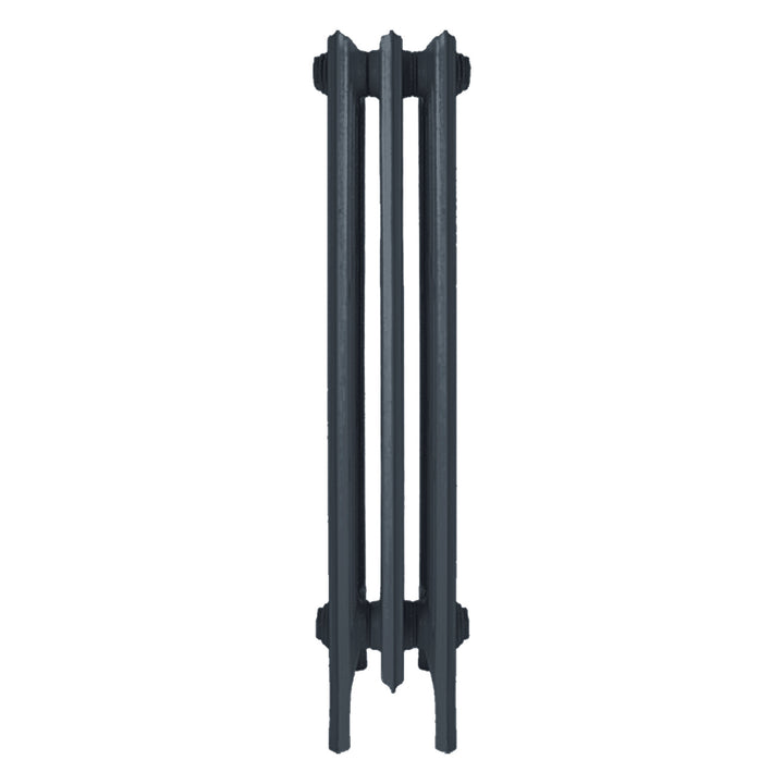 Grace - Pencil Grey Cast Iron Column Radiator H950mm x W212mm 6 Column - Floor Standing