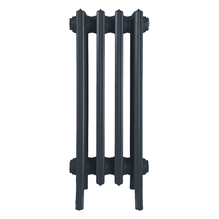 Grace - Pencil Grey Cast Iron Column Radiator H650mm x W272mm 6 Column - Floor Standing