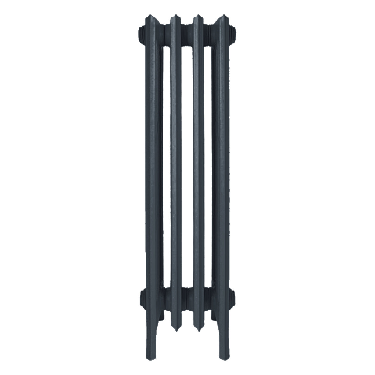 Grace - Pencil Grey Cast Iron Column Radiator H950mm x W272mm 6 Column - Floor Standing