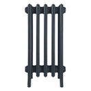 Grace - Pencil Grey Cast Iron Column Radiator H650mm x W333mm 6 Column - Floor Standing