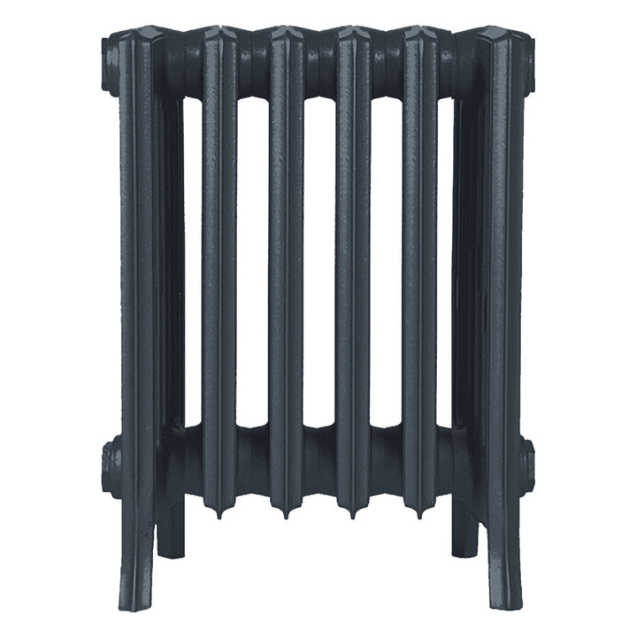 Grace - Pencil Grey Cast Iron Column Radiator H500mm x W393mm 6 Column - Floor Standing