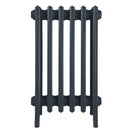 Grace - Pencil Grey Cast Iron Column Radiator H650mm x W393mm 6 Column - Floor Standing