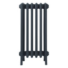 Grace - Pencil Grey Cast Iron Column Radiator H750mm x W393mm 6 Column - Floor Standing