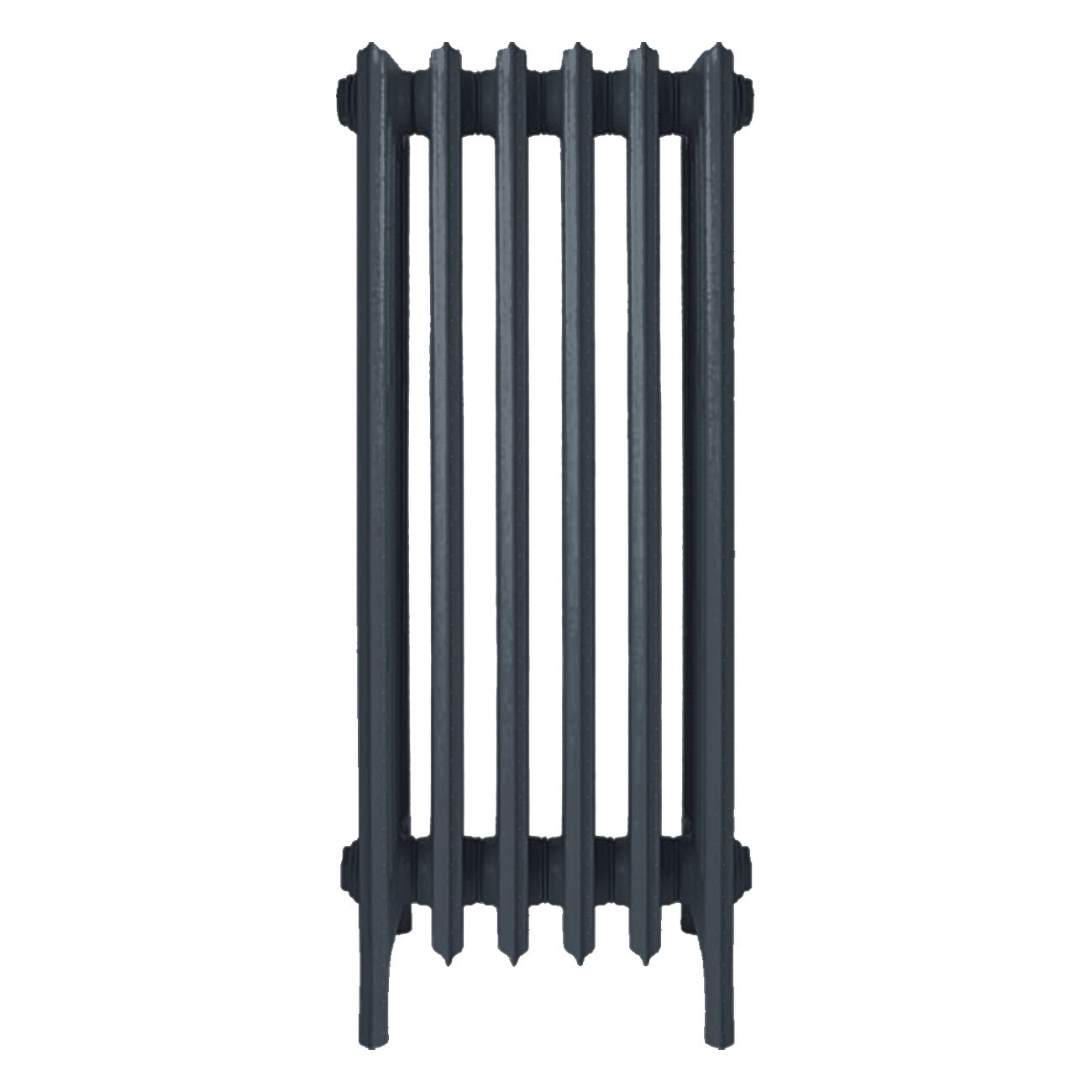 Grace - Pencil Grey Cast Iron Column Radiator H950mm x W393mm 6 Column - Floor Standing