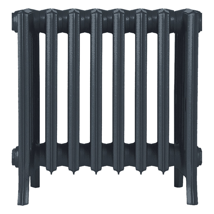 Grace - Pencil Grey Cast Iron Column Radiator H500mm x W514mm 6 Column - Floor Standing