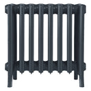 Grace - Pencil Grey Cast Iron Column Radiator H500mm x W514mm 6 Column - Floor Standing