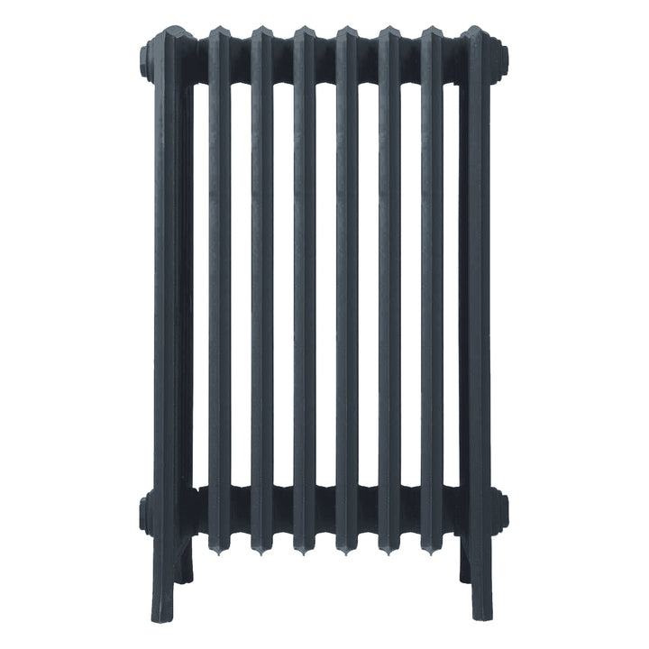 Grace - Pencil Grey Cast Iron Column Radiator H750mm x W514mm 6 Column - Floor Standing