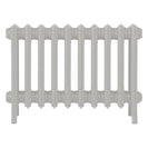 Grace - Pebble Grey Cast Iron Column Radiator H450mm x W635mm 4 Column - Wall Hung