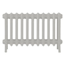 Grace - Pebble Grey Cast Iron Column Radiator H450mm x W696mm 4 Column - Wall Hung