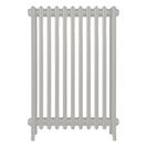 Grace - Pebble Grey Cast Iron Column Radiator H950mm x W696mm 4 Column - Floor Standing