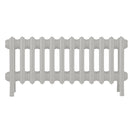 Grace - Pebble Grey Cast Iron Column Radiator H300mm x W756mm 4 Column - Wall Hung