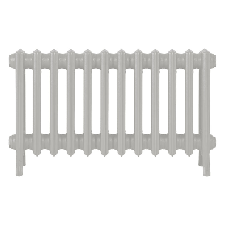 Grace - Pebble Grey Cast Iron Column Radiator H450mm x W756mm 4 Column - Wall Hung