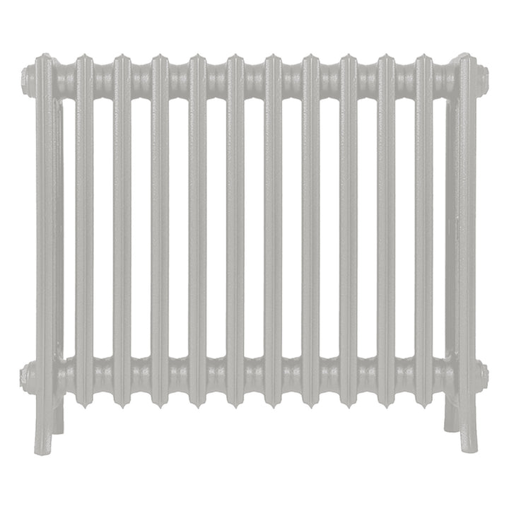 Grace - Pebble Grey Cast Iron Column Radiator H600mm x W756mm 4 Column - Wall Hung