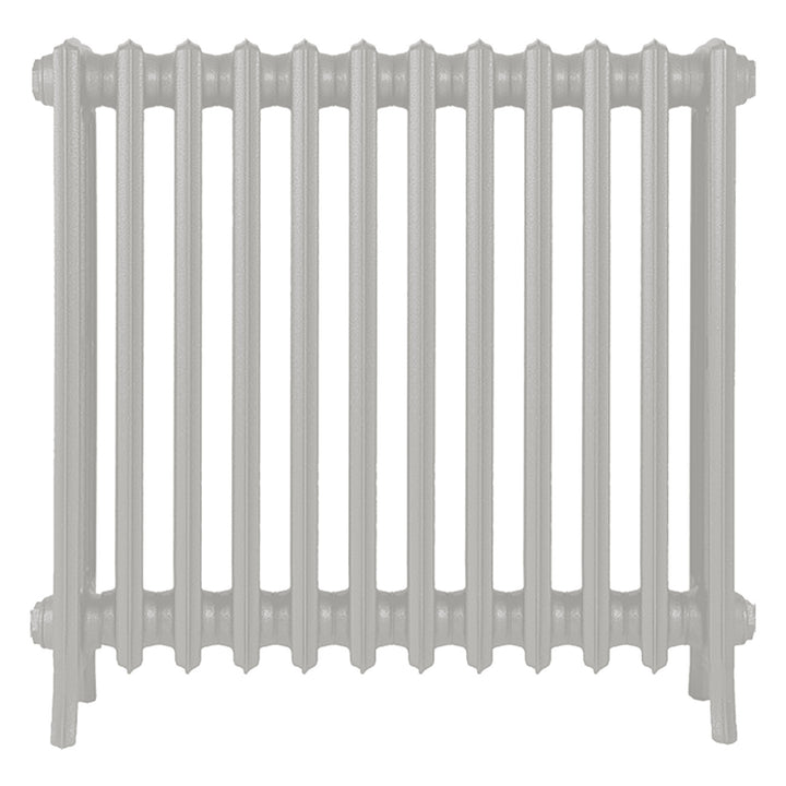 Grace - Pebble Grey Cast Iron Column Radiator H700mm x W756mm 4 Column - Wall Hung