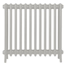 Grace - Pebble Grey Cast Iron Column Radiator H700mm x W756mm 4 Column - Wall Hung