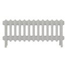 Grace - Pebble Grey Cast Iron Column Radiator H300mm x W817mm 4 Column - Wall Hung