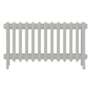Grace - Pebble Grey Cast Iron Column Radiator H450mm x W817mm 4 Column - Wall Hung