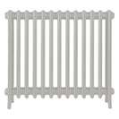 Grace - Pebble Grey Cast Iron Column Radiator H700mm x W817mm 4 Column - Wall Hung