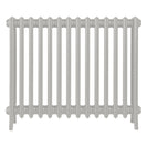 Grace - Pebble Grey Cast Iron Column Radiator H700mm x W877mm 4 Column - Wall Hung