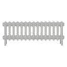 Grace - Pebble Grey Cast Iron Column Radiator H300mm x W938mm 4 Column - Wall Hung