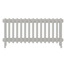 Grace - Pebble Grey Cast Iron Column Radiator H450mm x W938mm 4 Column - Wall Hung