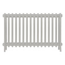 Grace - Pebble Grey Cast Iron Column Radiator H650mm x W998mm 4 Column - Floor Standing