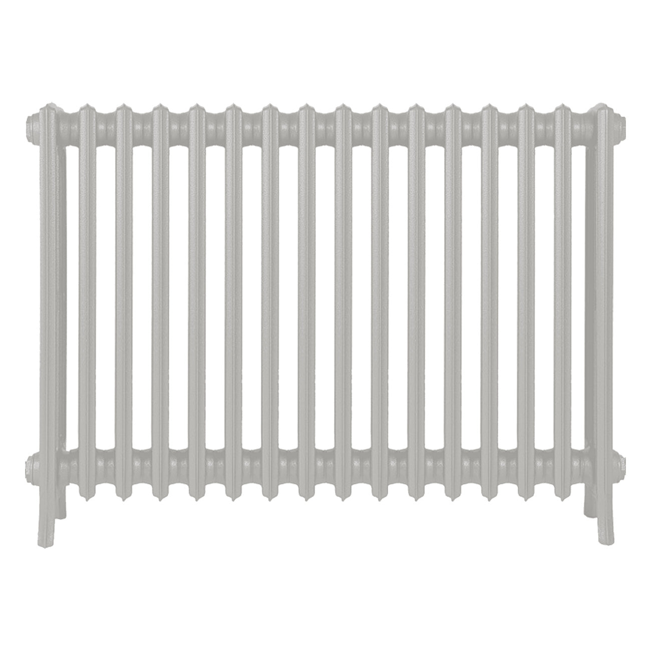 Grace - Pebble Grey Cast Iron Column Radiator H700mm x W998mm 4 Column - Wall Hung