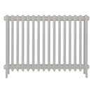 Grace - Pebble Grey Cast Iron Column Radiator H700mm x W998mm 4 Column - Wall Hung