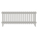 Grace - Pebble Grey Cast Iron Column Radiator H450mm x W1059mm 4 Column - Wall Hung