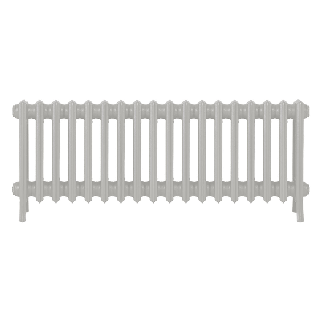 Grace - Pebble Grey Cast Iron Column Radiator H450mm x W1119mm 4 Column - Wall Hung