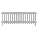 Grace - Pebble Grey Cast Iron Column Radiator H450mm x W1119mm 4 Column - Wall Hung