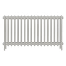 Grace - Pebble Grey Cast Iron Column Radiator H600mm x W1119mm 4 Column - Wall Hung