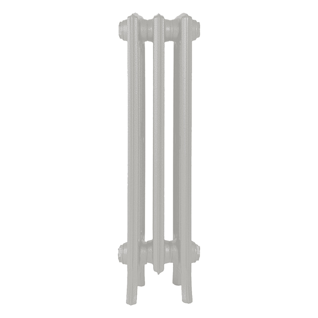 Grace - Pebble Grey Cast Iron Column Radiator H700mm x W212mm 4 Column - Wall Hung