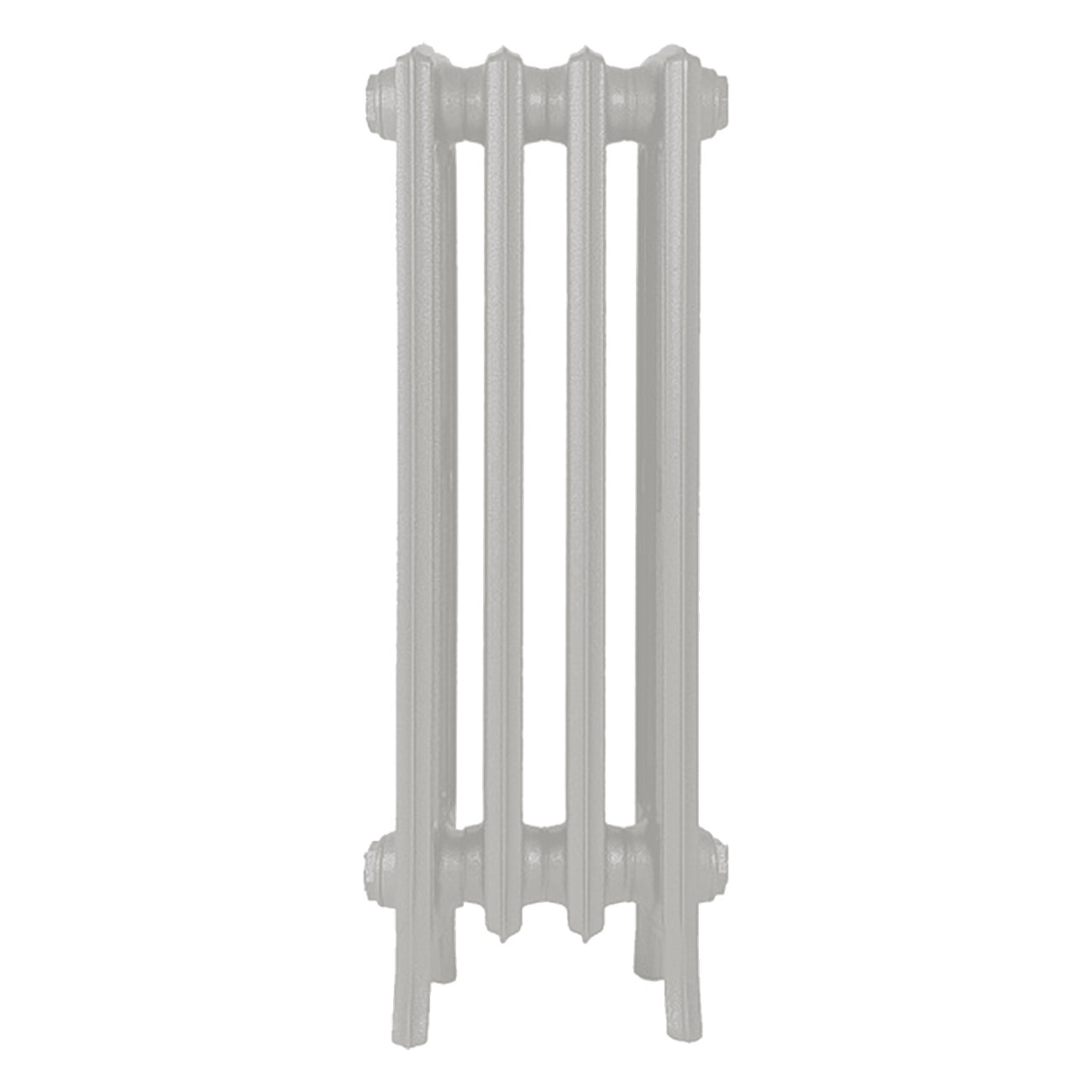Grace - Pebble Grey Cast Iron Column Radiator H700mm x W272mm 4 Column - Wall Hung