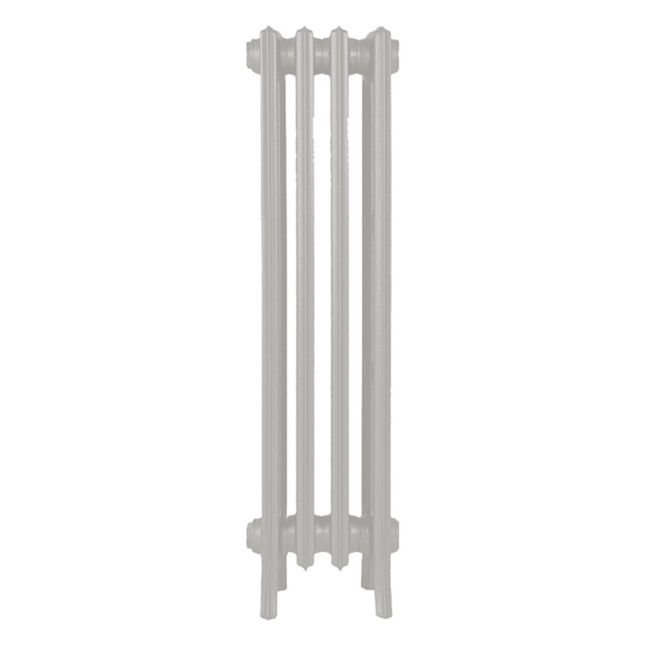 Grace - Pebble Grey Cast Iron Column Radiator H950mm x W272mm 4 Column - Floor Standing