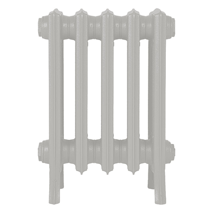Grace - Pebble Grey Cast Iron Column Radiator H450mm x W333mm 4 Column - Wall Hung