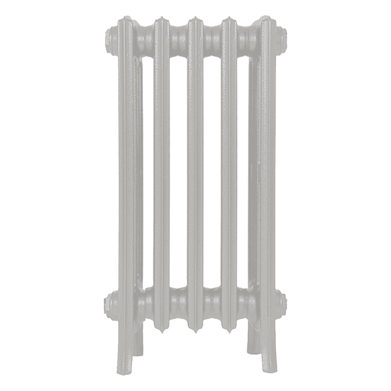 Grace - Pebble Grey Cast Iron Column Radiator H650mm x W333mm 4 Column - Floor Standing
