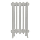 Grace - Pebble Grey Cast Iron Column Radiator H650mm x W333mm 4 Column - Floor Standing