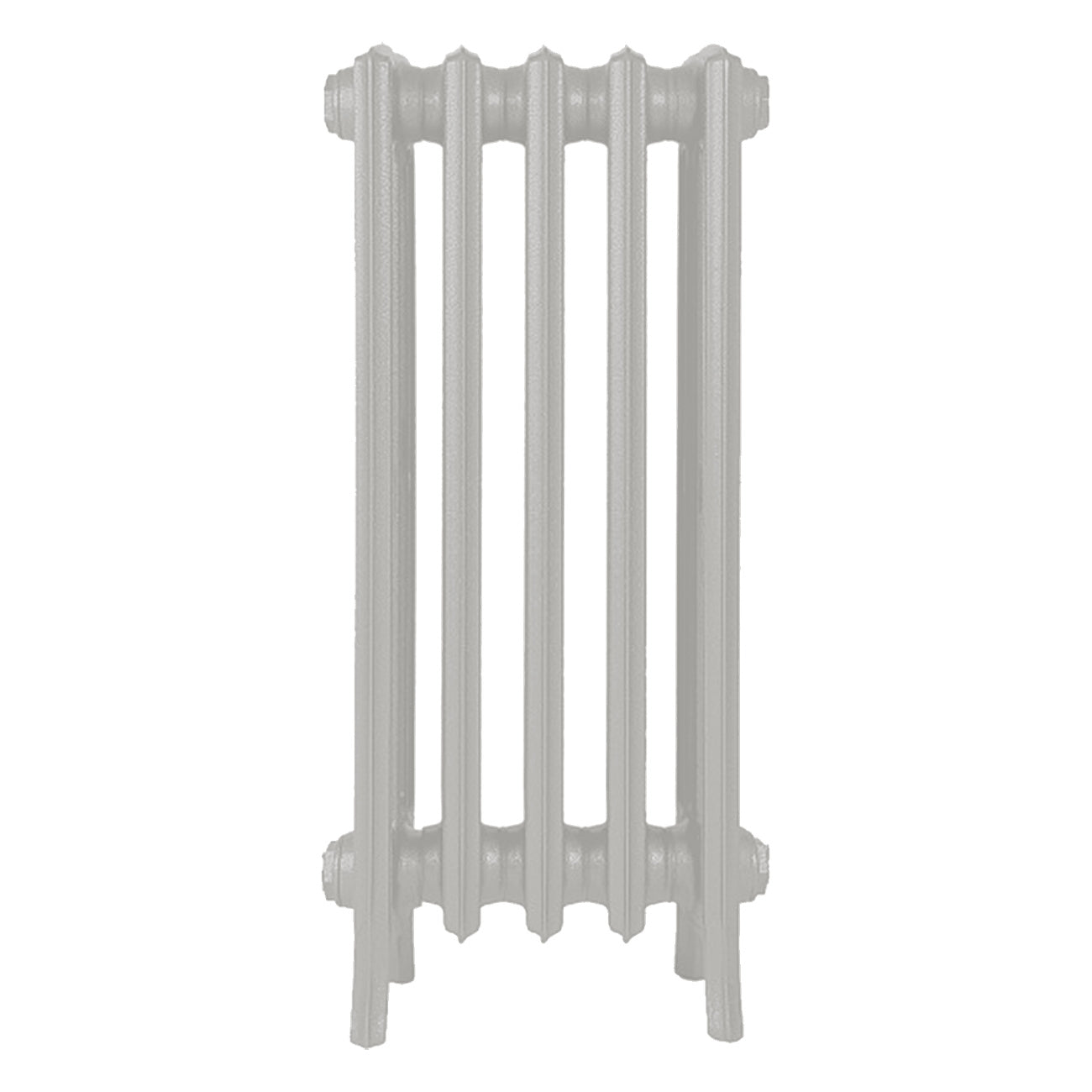 Grace - Pebble Grey Cast Iron Column Radiator H700mm x W333mm 4 Column - Wall Hung