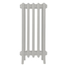 Grace - Pebble Grey Cast Iron Column Radiator H700mm x W333mm 4 Column - Wall Hung