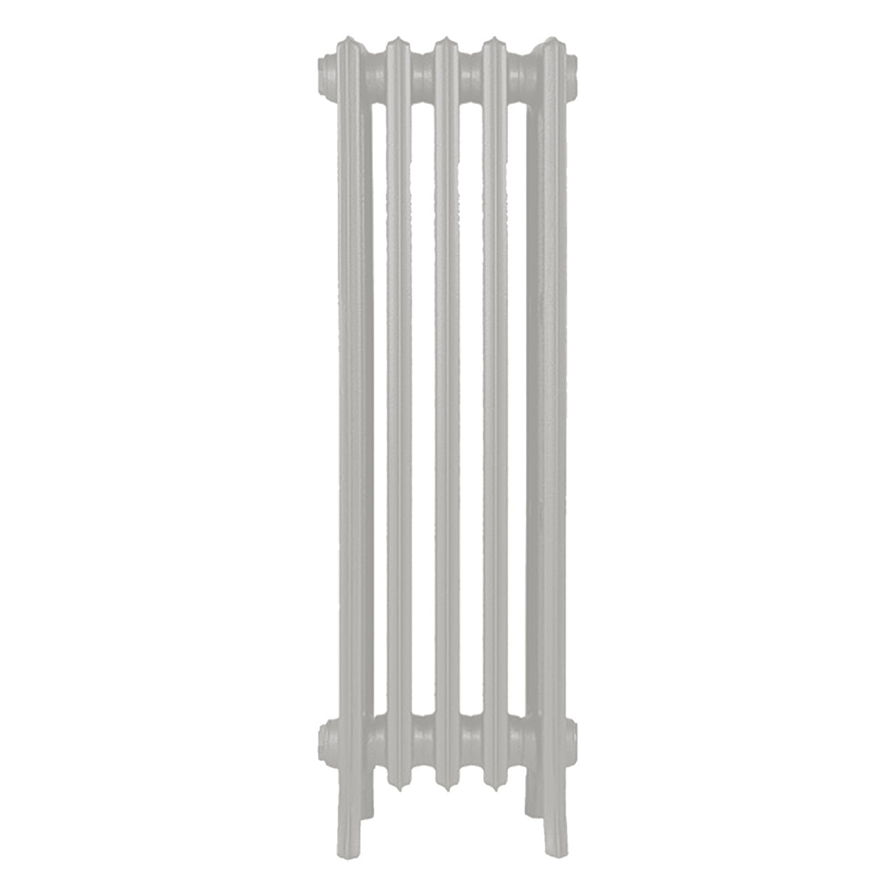 Grace - Pebble Grey Cast Iron Column Radiator H950mm x W333mm 4 Column - Floor Standing