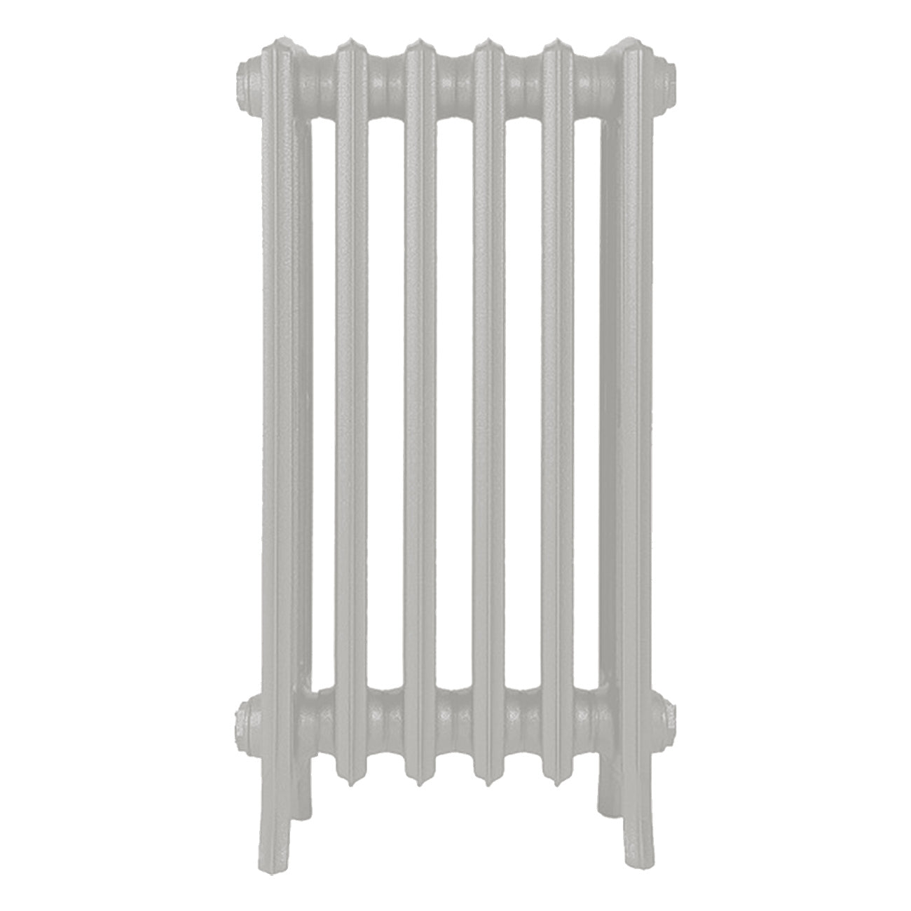 Grace - Pebble Grey Cast Iron Column Radiator H700mm x W393mm 4 Column - Wall Hung