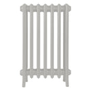 Grace - Pebble Grey Cast Iron Column Radiator H700mm x W454mm 4 Column - Wall Hung
